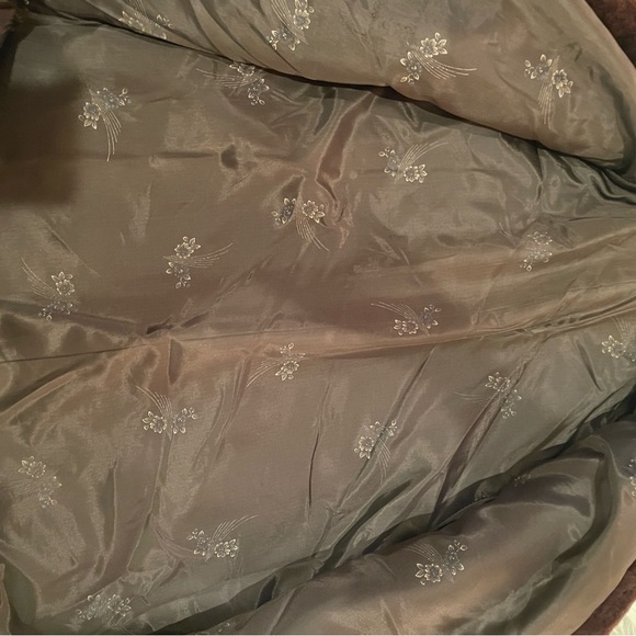 Vintage Mouton jacket Brownish Burgundy color - Picture 7 of 8